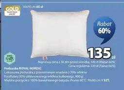 JYSK Poduszka Royal Nordic 70x80 cm Fossflakes oferta