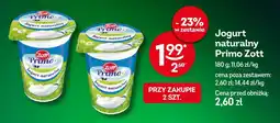 Żabka Jogurt naturalny Primo Zott oferta