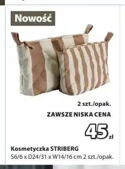JYSK Kosmetyczka Striberg 2-pak oferta