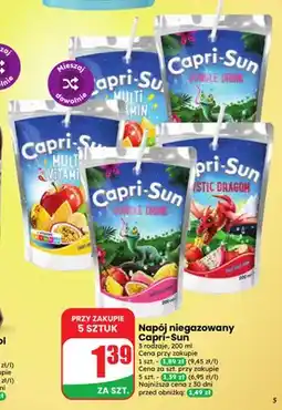 Dino Napój niegazowany Capri-Sun Multivitamin oferta