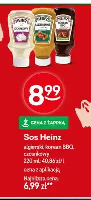 Żabka Sos Heinz czosnkowy oferta