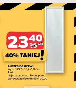 Netto Lustro na drzwi oferta