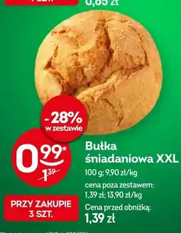 Żabka Bułka śniadaniowa XXL oferta