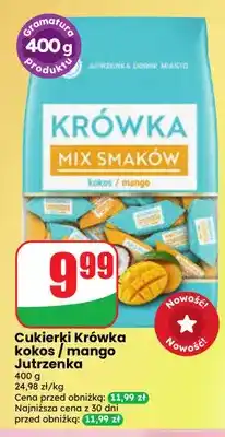 Dino Cukierki Krówka kokos mango Jutrzenka oferta