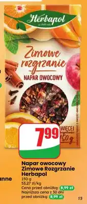 Dino Napar owocowy Zimowe Rozgrzanie Herbapol oferta