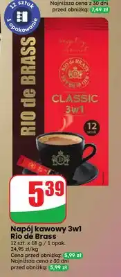 Dino Kawa rozpuszczalna Napój kawowy 3w1 Rio de Brass oferta