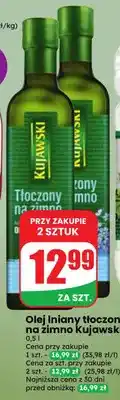 Dino Olej lniany tłoczony na zimno Kujawski oferta