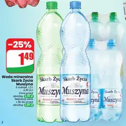Dino Woda mineralna Skarb Życia Muszyna oferta