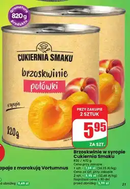 Dino Brzoskwinie w syropie Cukiernia Smaku oferta