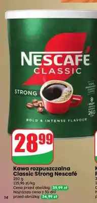 Dino Kawa rozpuszczalna Classic Strong Nescafé oferta
