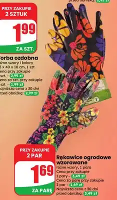 Dino Rękawice ogrodowe wzorowane oferta