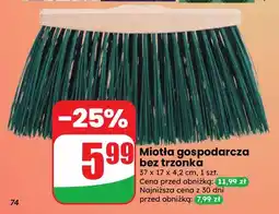 Dino Miotła gospodarcza bez trzonka oferta