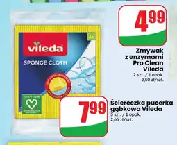 Dino Ściereczka pucerka gąbkowa Vileda oferta