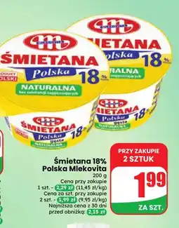 Dino Śmietana Polska Mlekovita 18% oferta