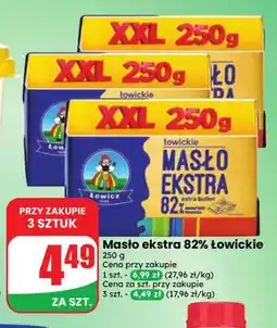 Dino Masło ekstra Łowickie 82% oferta