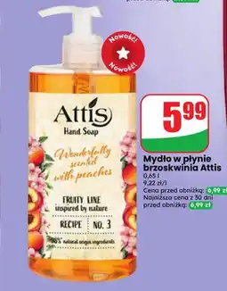 Dino Mydło w płynie brzoskwinia Attis oferta