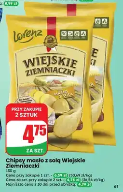 Dino Chipsy masło z solą Wiejskie Ziemniaczki oferta