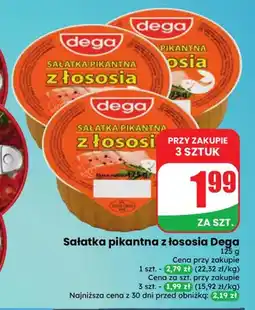 Dino Sałatka pikantna z łososia Dega oferta
