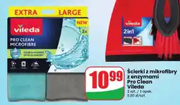 Dino Ścierki z mikrofibry z enzymami Pro Clean Vileda oferta