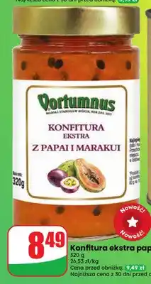 Dino Konfitura ekstra papaja z marakują Vortumnus oferta