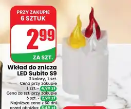 Dino Wkład do znicza LED Subito S9 oferta