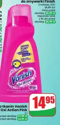 Dino Odplamiacz do tkanin Vanish Oxi Action Pink oferta