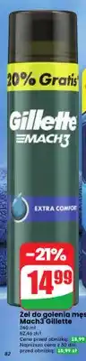Dino Żel do golenia męski Mach3 Gillette oferta