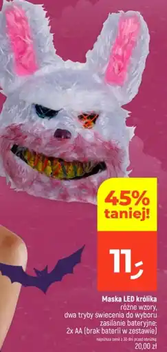 Dealz Maska led królika oferta