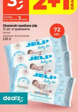 Dealz Chusteczki nawilżane Jelp baby 0+ oferta
