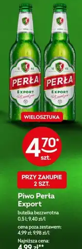 Żabka Piwo Perła Export oferta