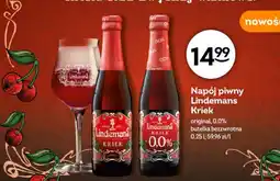 Żabka Napój piwny Lindemans Kriek oferta