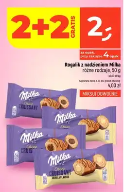 Dealz Rogalik z nadzieniem Milka oferta