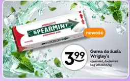 Żabka Guma do żucia Wrigley's spearmint oferta