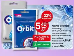 Żabka Guma do żucia Orbit Winterfres oferta