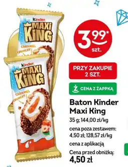 Żabka Baton Kinder Maxi King oferta