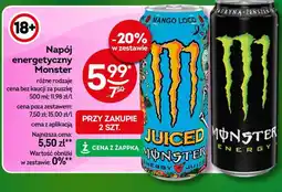Żabka Napój energetyczny Monster oferta