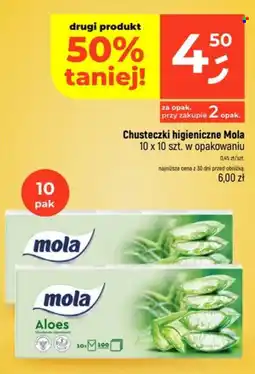 Dealz Chusteczki higieniczne Mola oferta