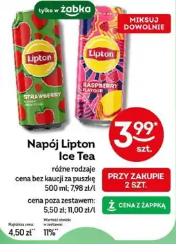 Żabka Napój Lipton Ice Tea oferta