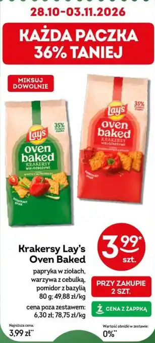 Krakersy Lay's Oven Baked