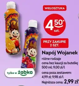 Żabka Napój Wojanek oferta