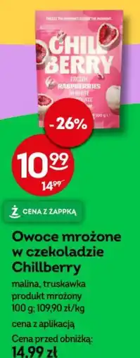 Żabka Owoce mrożone w czekoladzie Chillberry oferta