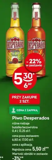 Żabka Piwo Desperados oferta