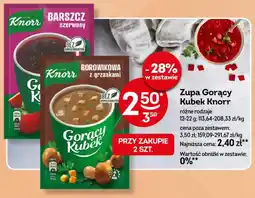 Żabka Zupa Gorący Kubek Knorr oferta