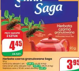 Dino Herbata czarna granulowana Saga oferta