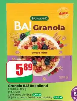 Dino Granola BA! Bakalland oferta