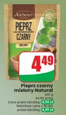 Dino Pieprz czarny mielony Natural oferta
