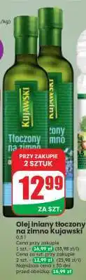 Dino Olej lniany tłoczony na zimno Kujawski oferta