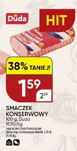Chata Polska Smaczek Konserwowy Duda oferta