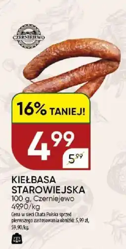 Chata Polska Kiełbasa Starowiejska Czerniejewo oferta
