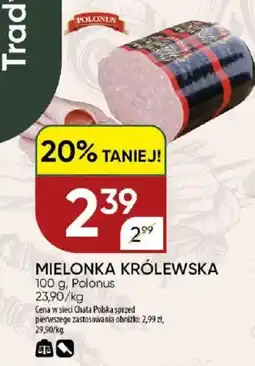 Chata Polska Mielonka Królewska Polonus oferta